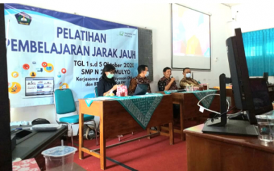 PJJ SMP Negeri 2 Girimulyo Menggandeng BTKP Yogyakarta dan GNI Pendoworejo